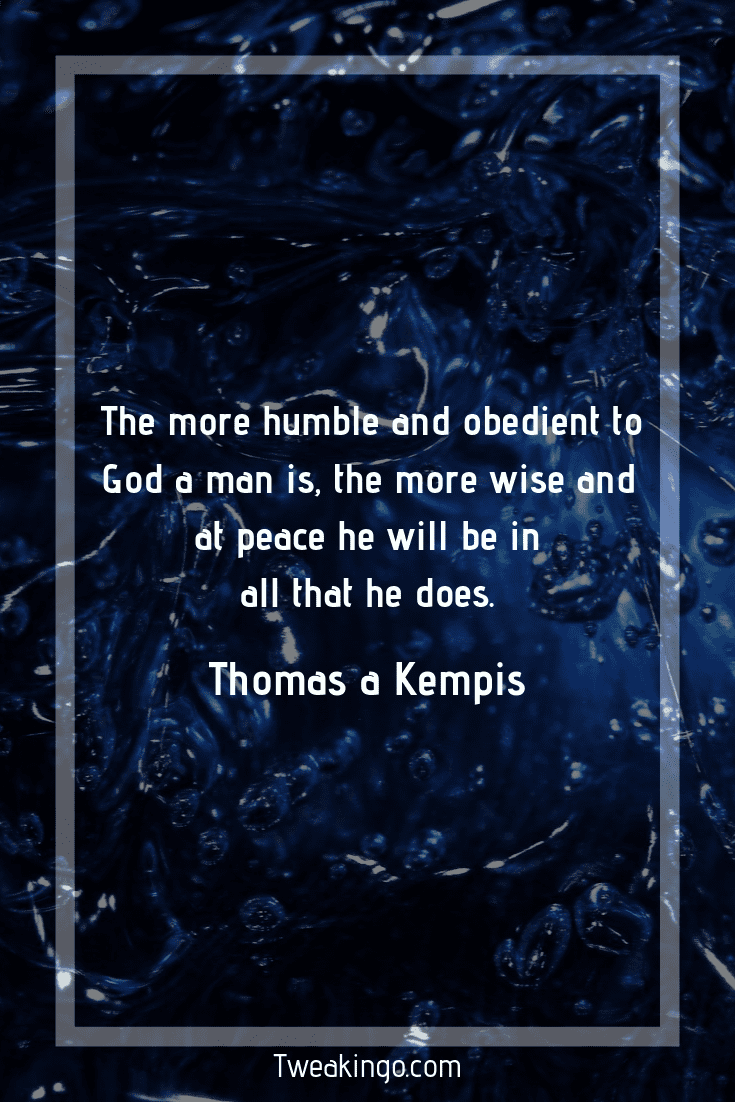 Thomas A Kempis - Quotes And Short Biography