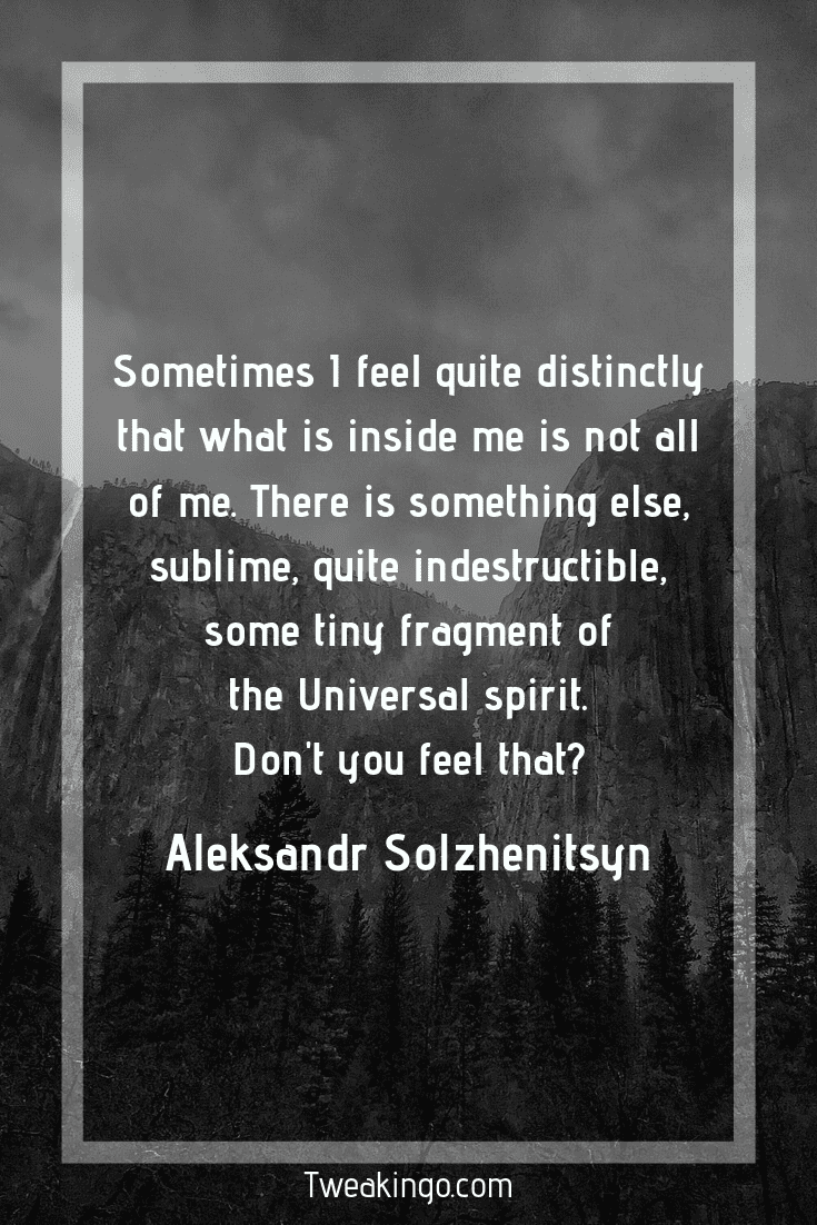 Aleksandr Solzhenitsyn - Quotes And Short Biography